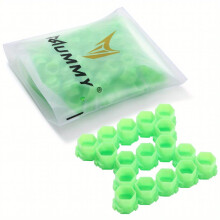 100 pcs Disposable Honeycomb Hexagon Tattoo Ink Caps for Permanent Makeup and Tattooing Easy to Use and Convenient