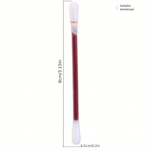 Disposable Iodine Cotton Swab 100pcs 50pcs 10pcs Disinfection Cotton Swab Double Head Iodine Cotton Swab Cleaning Wound Care Disinfection Suitable For