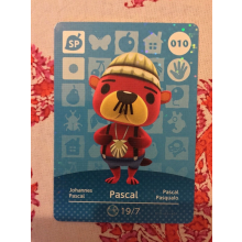 Animal Crossing Amiibo Cards ~010 Pascal