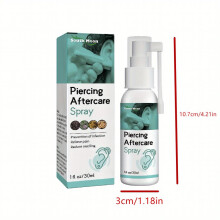 30ml Piercing Aftercare Spray Cleanses For Piercings Nose Ear Piercing Lips And Eyebrow Piercing Cleaning
