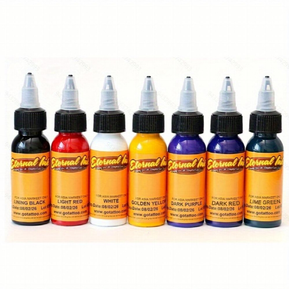 Tattoos Tattoo Pigments Tattoo Inks Practice Colors Tattoos 30ml Colors