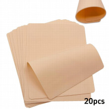 20 40pcs Blank Tattoo Practice Skin Double Sides Microblading Practice Skin For Tattoo Eyebrow Lips Tattoo Kit Tattoo Supplies For Beginner & Experien