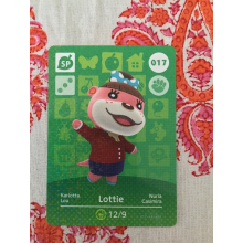 Animal Crossing Amiibo Cards ~017 Lottie