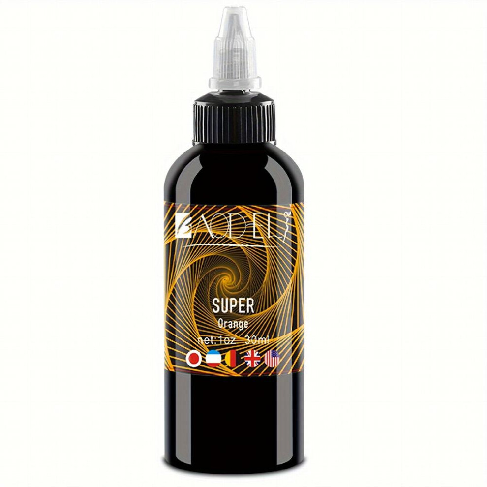 1pc 30ml Tattoo Ink Professional Tattoo Pigment Tattoo Painting Tattoo Supplies Professional Supply For Body Art Long Lasting