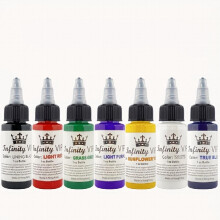 SNDE Tattoo 7 Ink Set 1 Oz Professional Tattoo Ink Pigment Tattoo Ink 30ML