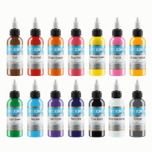 Tattoos Set 14 Set 1oz 30ml Professional Tattoos Ink Pigment Tattoos Ink 14 English Tattoos Set