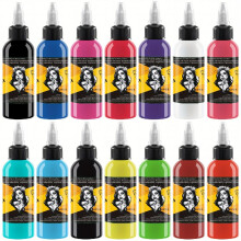 14 Colors Tattoo Ink Set Professional Tattoo Pigment Set Long Lasting Tattoo Painting Tattoo Supplies Professional Supply For Body Art