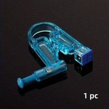 1Pcs Disposable Self Ear Piercing Gun Disposable Safety Ear Piercing Kit With Stainless Steel Ear Stud Painless And Safety For Salon And Home Piercing