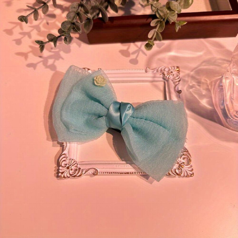 Style Bow Hair Clip Solid Hair Clip Flower Decor Hair Clip For Side Hair Bang Braids Women Girls Hair Clip-image-OPC-PC2H5YZ-NEW
