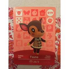 Animal Crossing Amiibo Cards ~019 Fauna