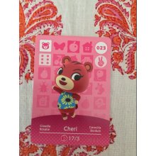 Animal Crossing Amiibo Cards ~023 Cheri