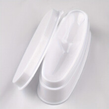 Durable Easy French Dip Tray Dipping Powder Container Dual Use For Short Extended Nails Molding For Pink Smile Line