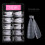 100Pcs Quick Building Nail Mold Tips Dual Nail Extension 1
