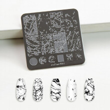 Marble Pattern Nail Stamping Plates Leopard Snake Abstract Image Stamp Template Flower Leaf DIY Nail Printing Stencils Tool Lines Stamp Templates Prin