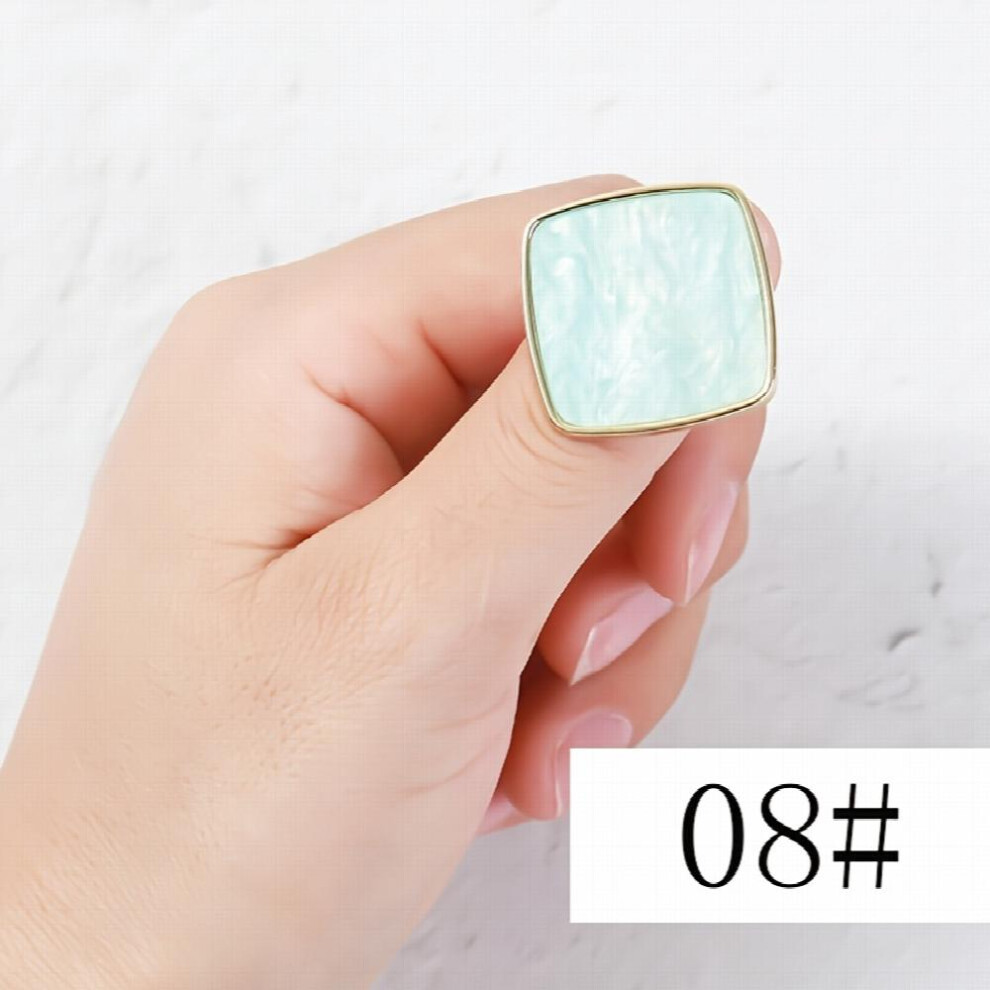 Adjustable Painting Plate Ring Nail Palette Nail Art Palette Finger Ring Eyelash Glue Holder Mixing Plate
