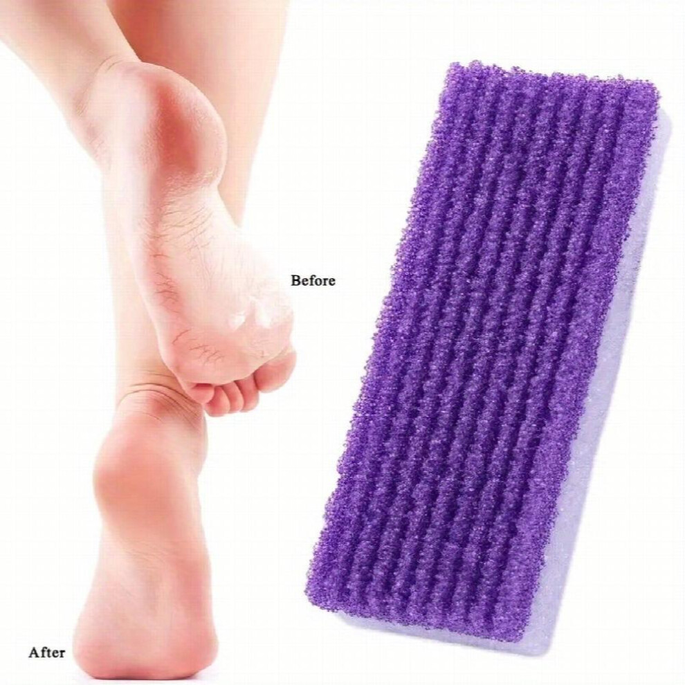 Foot Pumice Stone For Feet Callus Remover And Foot Scrubber And Pedicure Exfoliator Tool For Dead Skins