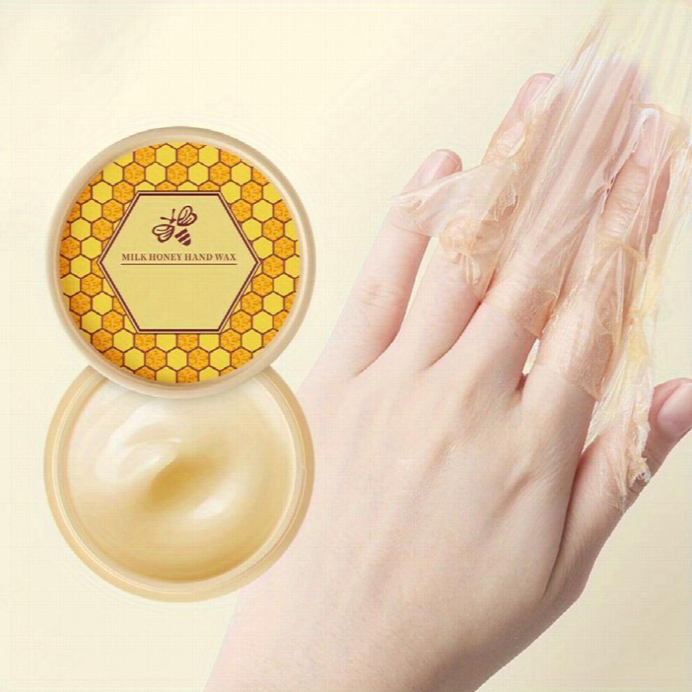 Milk Honey Hand Wax Peeling Hand Mask Nourishing And Revitalize Your Hands Whitening Your Hands Reducing Wrinkles Hand Care Products