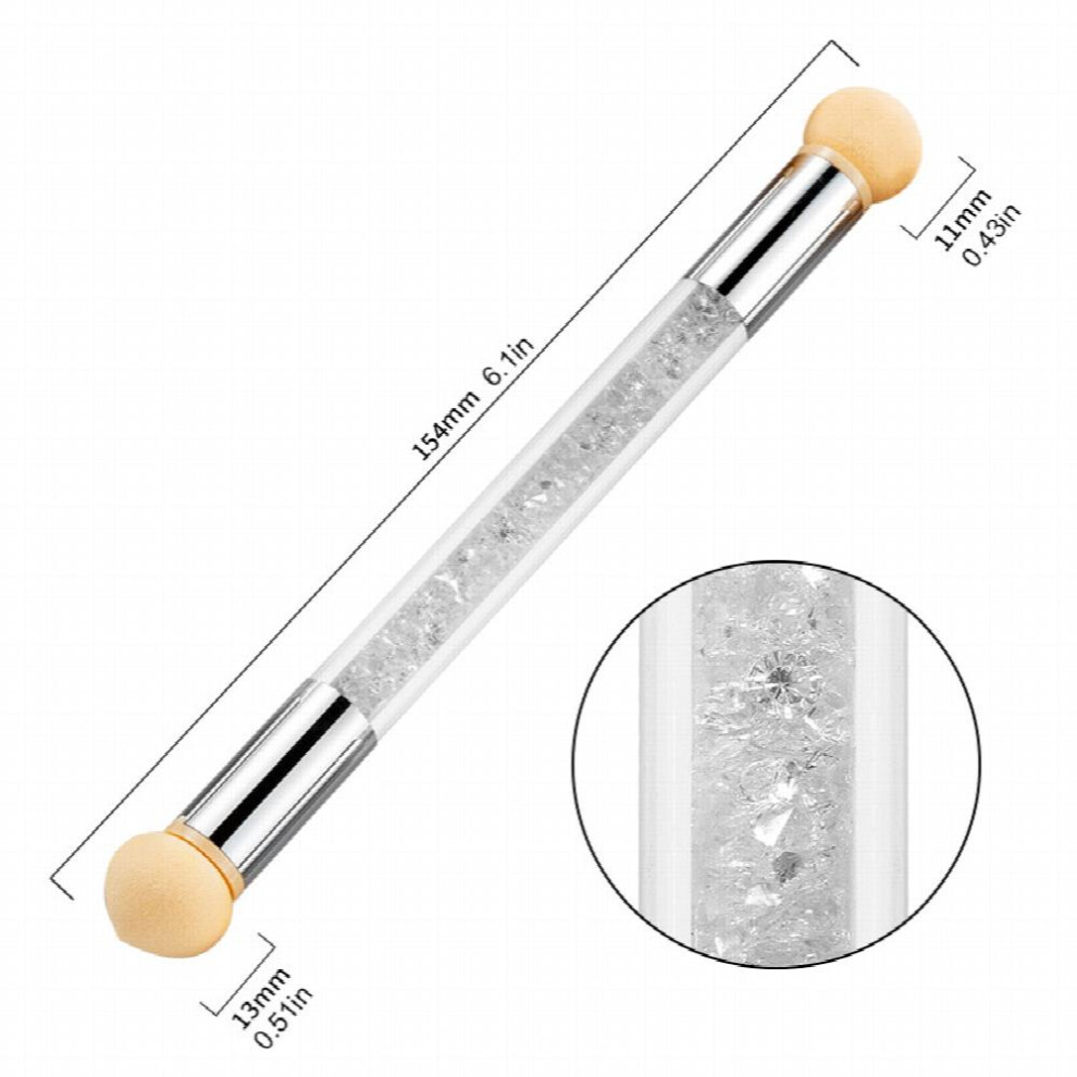 Nail Sponges Pen Ombre Nail Brush Double Head Nail Art Brush Nail Art Tools For Salon DIY