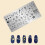 Stainless Steel Nail Art Stamping Plates Create Stunning Designs with Ease 5