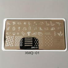 Nail Art Template Steel Nail Art Stamping Plates Template Lace Image Plate Leopard Print Eyes Nail Printing Tools