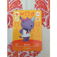 Animal Crossing Amiibo Cards ~26 Renee