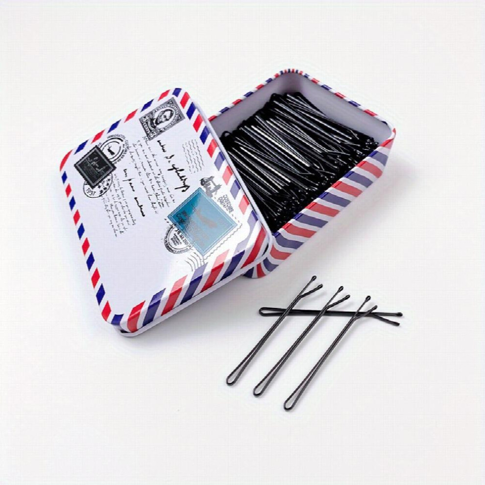 100Pcs box Basic Bobby Pin Hair Clip Bangs Small Hair Clip Hair Accessories For Women-image-OPC-PC2H6DJ-NEW