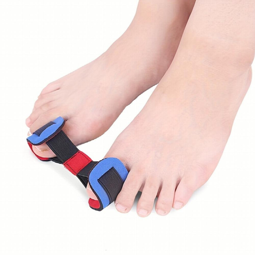 1 2pcs Bunion Toe Orthosis Extension Band Correction Big Toe Exercise Gods Separator Tension Band Toe Splitter