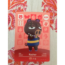 Animal Crossing Amiibo Cards ~029 Rasher