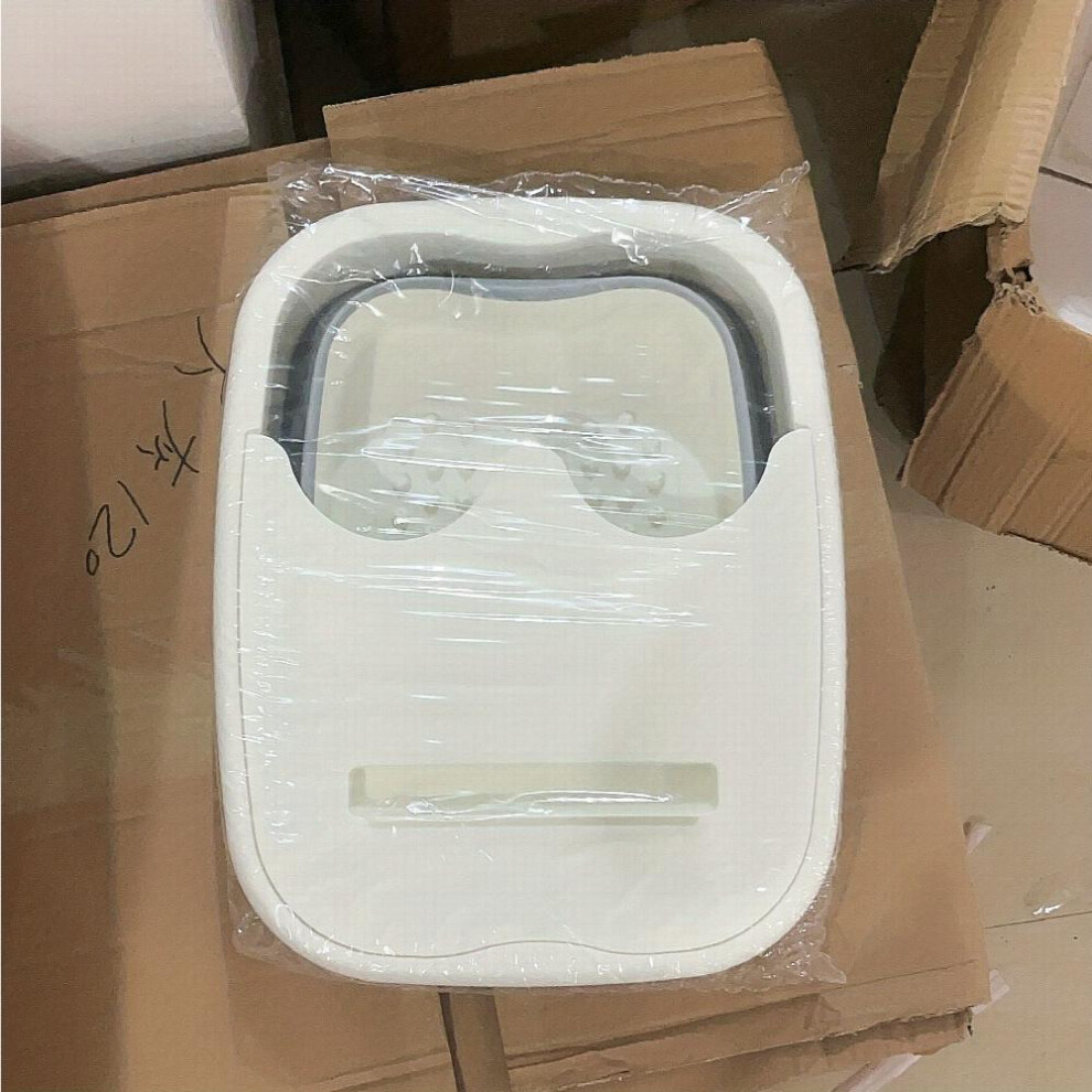 Multifunctional Plastic Foot Bath Tub for Home Massage and Pedicure Thickened for Comfortable Soaking