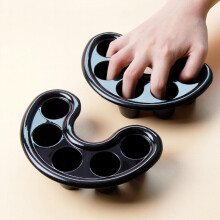 2 Pcs Nail Art Tips Hand Soak Bowl Tray Manicure Soaking Remover Tool For Nail Art DIY