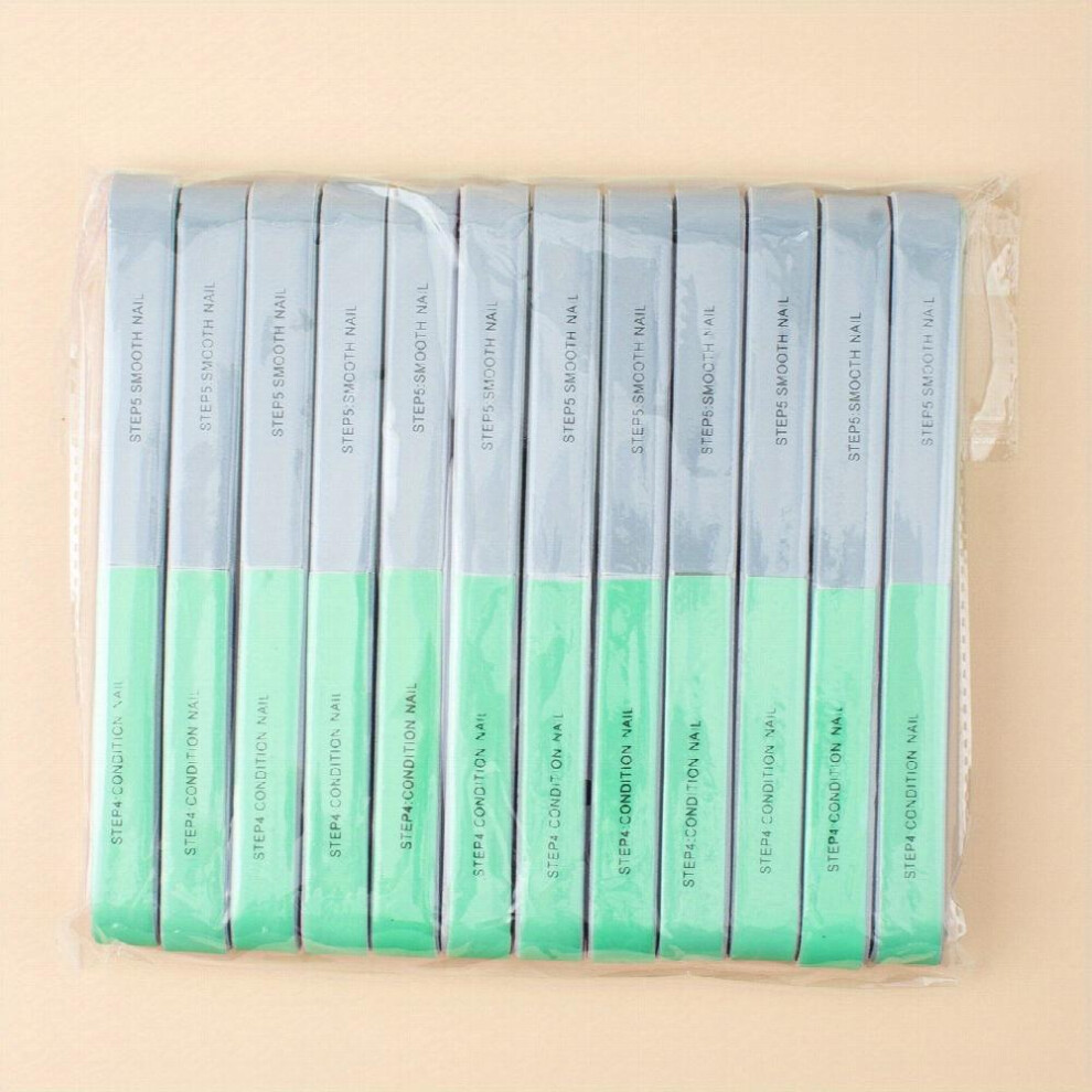 12 pcs Professional Nail Buffering Files Acrylic Nails and Natural Nails Smooth and Shine Your Nails with Ease