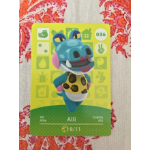 Animal Crossing Amiibo Cards ~036 Alli