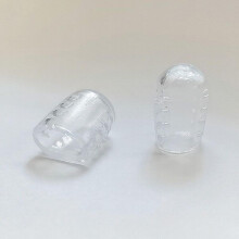 2pcs Clear Toe Protectors Protect Toes From Rubbing Ingrown Toenails Corns Blisters Hammer Toes And Other Painful Toe Problems Soft And Comfortable To