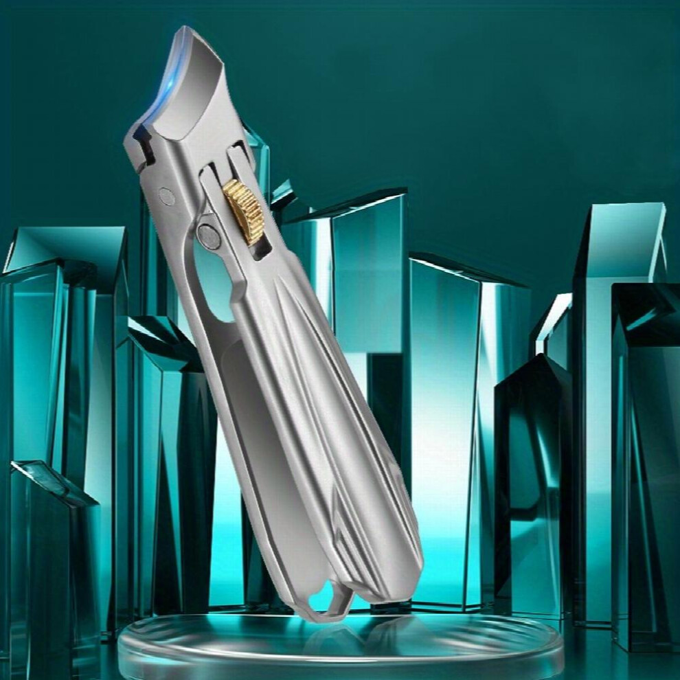Heavy Duty Nail Clippers with Nail File Set Safety Lock Toenail Clippers for Thick Nails Perfect for Manicures and Pedicures