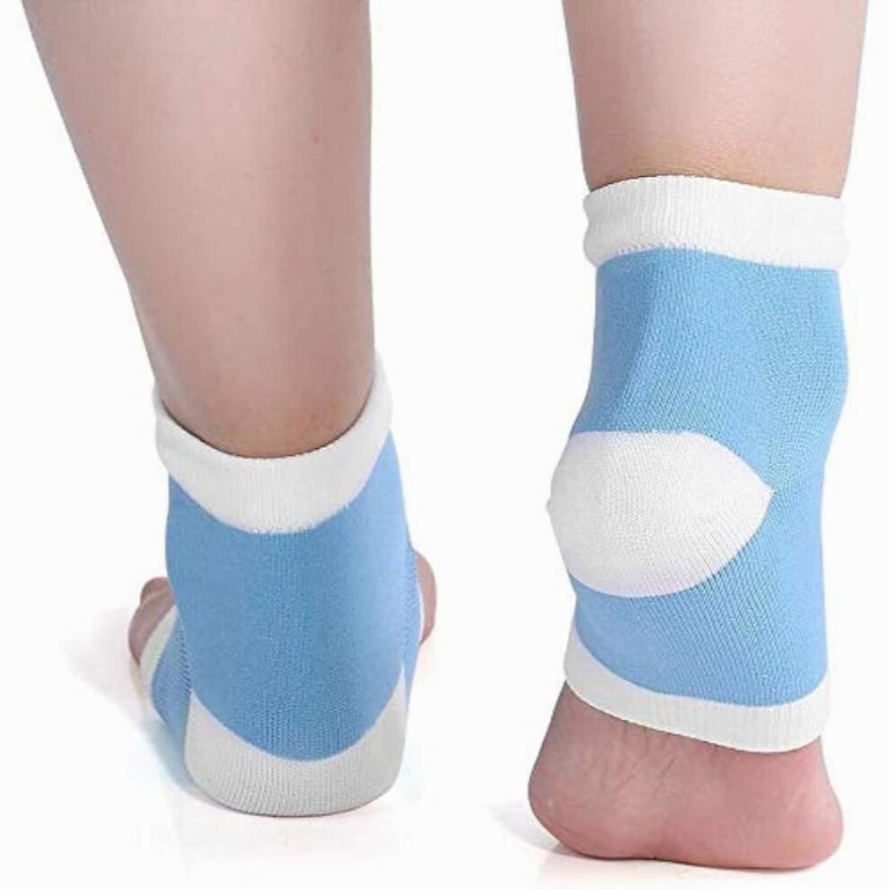 Silicone Heel Socks For Moisturizing To Prevent Crack Reusable Smooth Skin Care Exfoliating Foot Health Care Professional Nursing Tools
