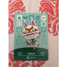 Animal Crossing Amiibo Cards ~037 Kabuki