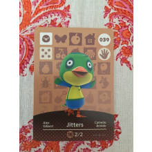 Animal Crossing Amiibo Cards ~039 Jitters