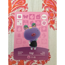 Animal Crossing Amiibo Cards ~040 Gigi