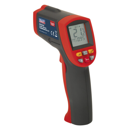 Sealey Sealey Vs907 Infrared Laser Digital Thermometer 12:1