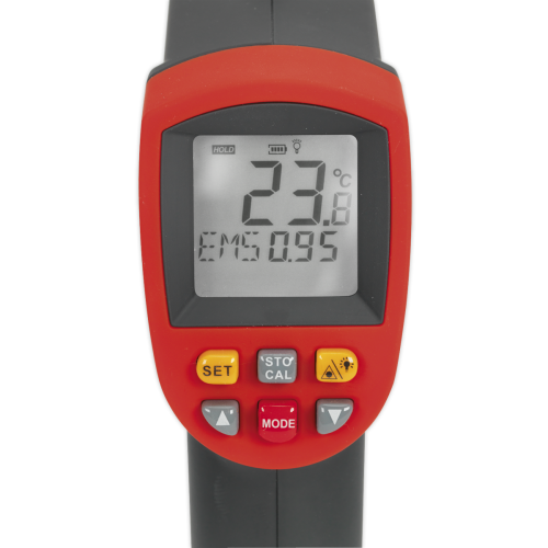 Sealey Sealey Vs907 Infrared Laser Digital Thermometer 12:1 1