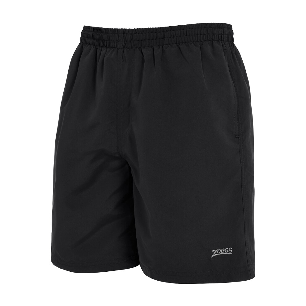 (M, Black) Zoggs Boys Penrith Swim Shorts