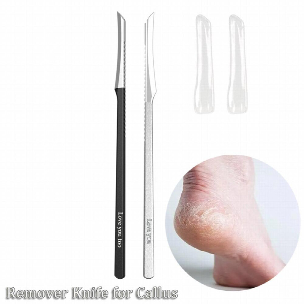 Stainless Steel Pedicure Set for Smooth and Healthy Feet Includes Callus and Dead Skin Remover Cuticle Remover and Scraper Perfect for At Home Pedicur
