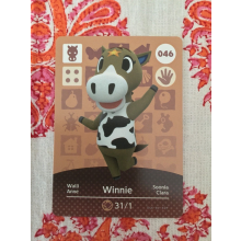 Animal Crossing Amiibo Cards ~046 Winnie