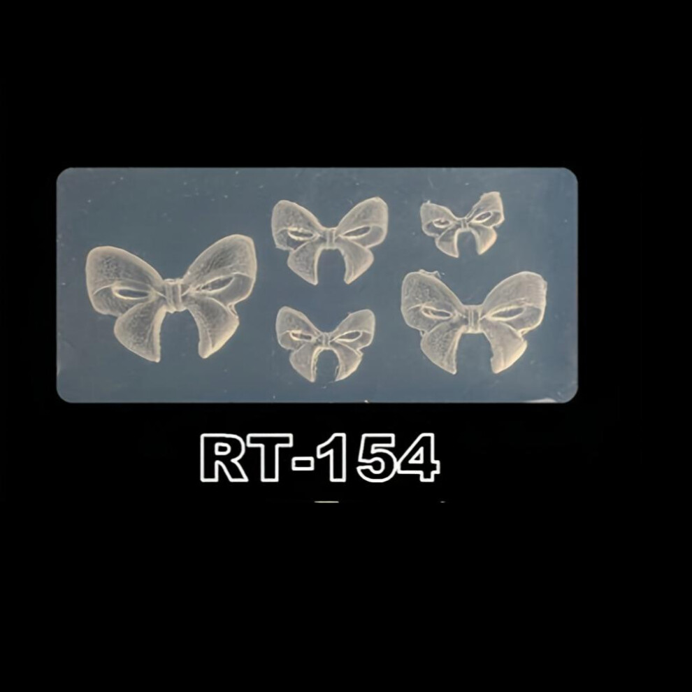 3D Nail Art Mold Silicone Decorative Mold Nail Art Making Tools Silicone Carved Mold Template Mould