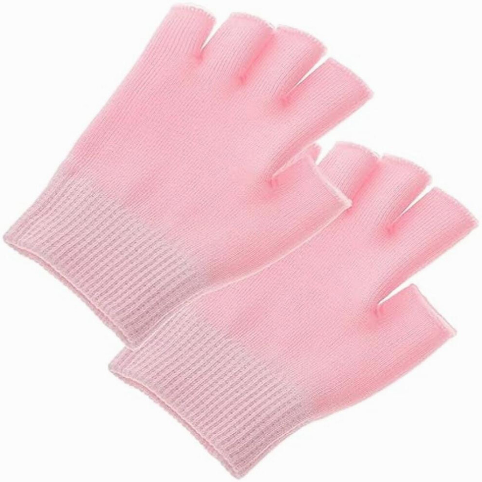 Silicone Five finger Moisturizing Gloves Overnight Gloves For Dry Hands Gloves For Men And Women Washable Inspection Gloves