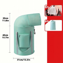 Foldable Foot Bath Bucket Camping Wash Basin Outdoor Tub Foot Spa Bath Wash Tub Foot Washing Bag Foot Spa Soak Basin Convenient Soaking Bucket Foot So