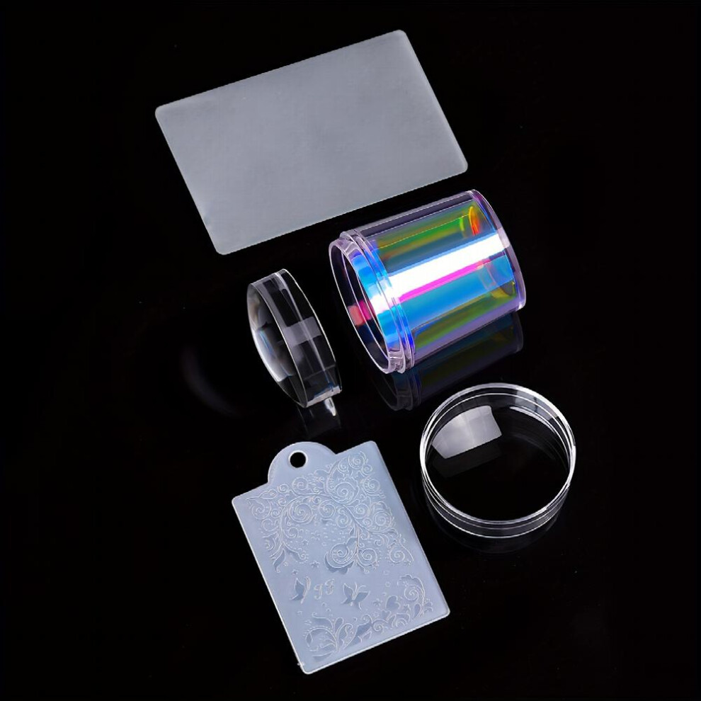 Nail Art Stamp And Scraper DIY Nail Tools DIY Manicure Print Tool Nail Art Accessories
