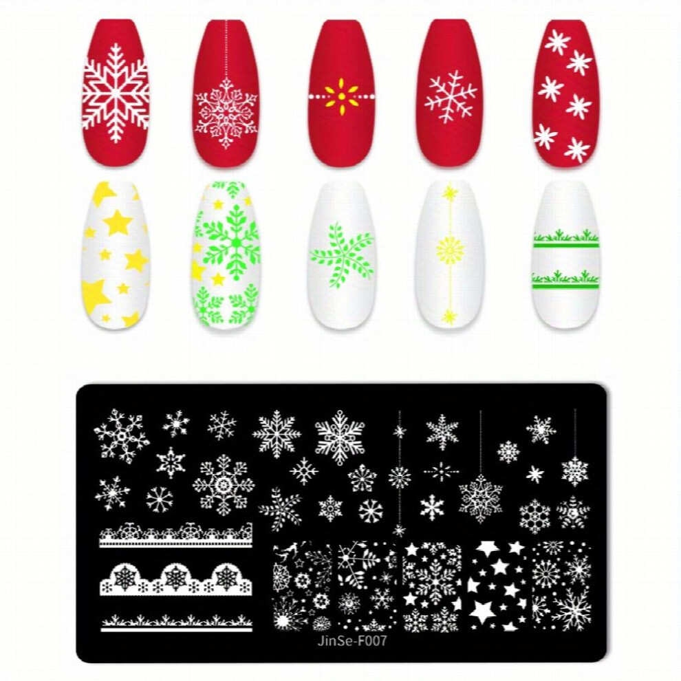 Create Unique Nail Art Designs with Stainless Steel Nail Stamping Plates