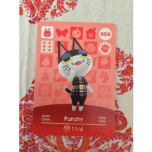 Animal Crossing Amiibo Cards ~050 Punchy
