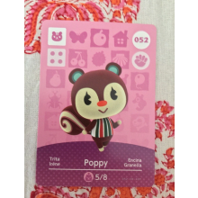 Animal Crossing Amiibo Cards ~052 Poppy